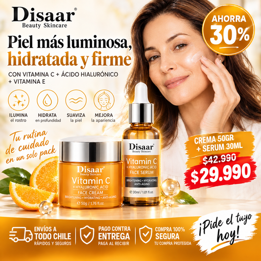 CREMA DE VITAMINA C PARA LA PIEL | ACLARA LA PIEL Y UNIFICA
