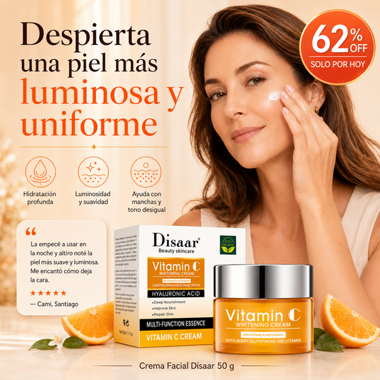 Haz que tu piel vuelva a verse hidratada y luminosa | Disaar®